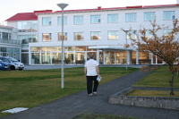 Aðalinngangur